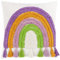 Heya Home Regenbogen-Quaste, Polyester-gefülltes Kissen