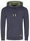 DENIMFY Hoodie Herren Regular Fit DFBenno Kapuzenpullover Pullover Navy M, Größe:M, Farben:Navy (59400)