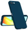 Longstong Funda Compatible con iPhone 6 Plus/iPhone 6s Plus (5.5), Delgada Antigolpes Personalizada Diseño Minimalista - Azul Zafiro