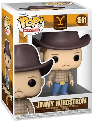 Funko POP! TV: Yellowstone - Jimmy | Offizielles Drama Merch - Vinyl Sammelfigur als Regal Deko - Geschenkidee zum Geburtstag für Fans und Sammler