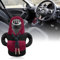 SXCCNW Auto Schaltknauf Abdeckung, Schalthebel Hoodie für Dekoration Zubehör, 15 x 13 cm, Schwarz Rot