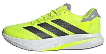Adidas Herren Duramo Speed 2 Running Sneaker, Lucid Lemon/Black/Halo Silver, 45 1/3 EU