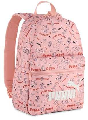 PUMA Phase AOP Small Backpack Pink Fruit-Stretchy Cat AOP
