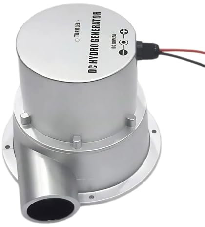 SUZLAZYR Micro generatore idroelettrico, Generatore idroelettrico 36W/50W/100W Generatore turbina ad Acqua Centrale idroelettrica Magnete Permanente Utilizzo per Batteria 12/24V,Dc36v 50w