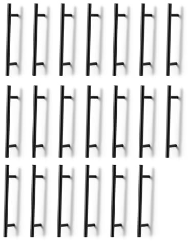 M.J COMFY-LIFE 10 Pack Cabinet Kitchen Handles, Bathroom Cabinet Handles (Black, 96mm)