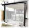 Heavy Duty Transparente wasserdichte Gartenlaube Abdeckplane für Outdoor Dach Camping Deck Terrasse Garten Reißfest Winddicht 4x6m