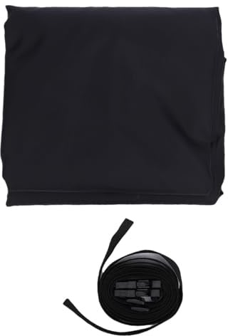 Haofy Housse de Douche Solaire, Tissu Oxford Imperméable, Protection Contre Les Intempéries, Housse de Douche Extérieure pour unité Solaire de 10,6 Gallons, 87x26 Pouces