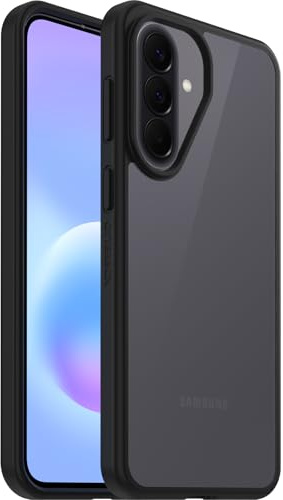 OtterBox React Hülle für Samsung Galaxy A57 5G, Transparent/Schwarz | Stoßfest, sturzsicher, ultraschlank, Schützende Hülle, Getestet nach Militärstandard