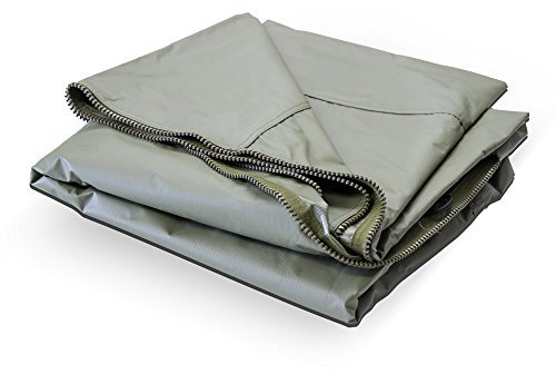 Lona de suelo Lucx® para tienda de campaña, resistente, para Lux Leopard Vivvy, lona de protección del suelo, impermeable, con cremallera