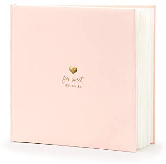 Luck and Luck Livre d'or For Sweet Memories Rose poudré 22 pages