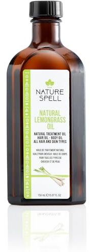 Nature Spell Zitronengras Pflegeöl für Haar und Körper, 150 ml
