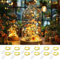 LED Lichterkette Batterie, 12x20 Micro LEDs Mini Lichterketten Kupferdraht Batteriebetrieb, 2M DIY kleine Lichterketten Wasserdicht für Party Hochzeit Weihnachten Beleuchtung Deko(Warmweiß)