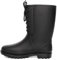 GURGER Stivali Gomma Donna Pioggia Impermeabile Alti Wellington Boots Giardino Stivaletti Rain Boot Nero Taglia 39