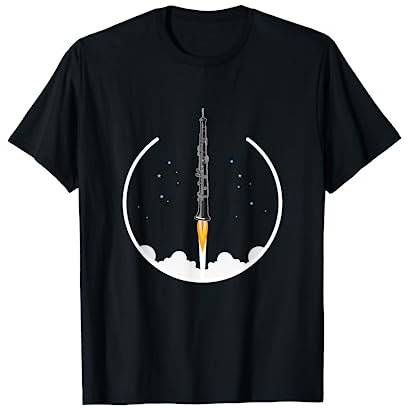 OBOE - Rakete, lustiges oboistisches Geschenk, lustige Oboe T-Shirt