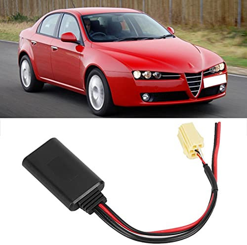 Adapterkabel, DSD Large-Capacity-Getriebe ABS Aux Bluetooth Audiokabel Wire Line Adapter Fit für Alfa Romeo 159 2007-