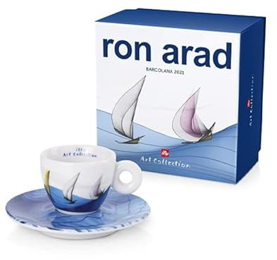 illy Art Collection Ron Arad Barcelona Ensemble de tasses à expresso (One Cup + One Saucer)