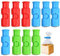 Reusable Bread & Food Bag Clips - Easy Squeeze & Lock, Collection Set of 10, 3 Colors