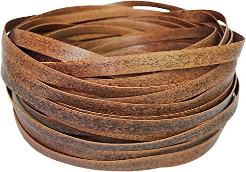 MoreiH Rattan-Rolle Aus Kunststoff, Gewebtes Reparaturmaterial, 12 Mm Breiter Pe-Korb-Kunststoffstreifen Für Schaukelstuhl, Terrassenmöbel-Reparatur Im Freien