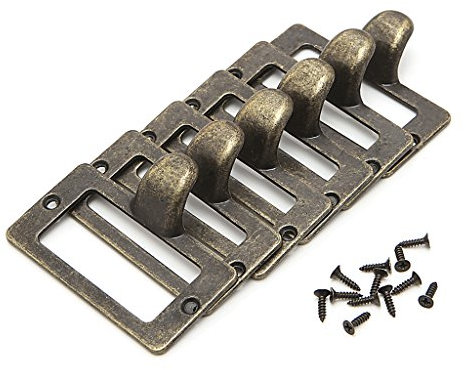 Etikettenhalter mit Griff, für Ordner, Namenskarten, Schrank, Schublade, Zugrahmen, Etikettenhalter, 6 Stück