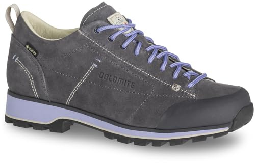 Dolomite W 54 Low GTX Grau - Gore-Tex Modischer atmungsaktiver Damen Gore-Tex Freizeitschuh, Größe EU 41.5 - Farbe An