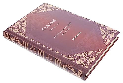 VILLCASE Persönliches Notizbuch Tagebuch Hardcover Journalbuch Recycelte Baumwolle Asymmetrischer Klappeneinband Für Journaling-kunstwerke Zufällige Farbe