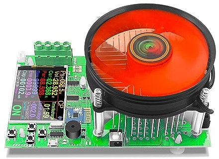 MZZYG Battery Tester 150W 20A Battery Capacity 4-wire Tester DC USB Tester Electronic Load Lithium Discharge Monitor Power Supply Checker