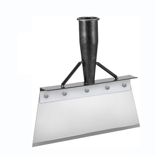 Multifunktionale Garten Reinigungsschaufel, 23cm Edelstahl Dauerhaft Outdoor Gartenschaufel, Reinigungsschaufel für Unkraut und Moos,Garten-Reinigungsschaufel, Unkraut Jäten, Pflanzen, Landwirtschaftl
