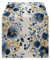 LOZULO Modern Blau Pflanzen Blumen Frühling Tischläufer,Sommer Saisonnal Küche Tisch Dekoration Drinnen Urlaub Party Dekor,Tischläufer Outdoor Abdichtung Table Runner 40x140 cm