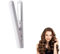 Mini Dual Purpose Curling Iron, 2-in-1 Portable Curling Wand and Flat Iron, Mini Travel Hair Straightener,Curling Tongs - Portable Travel Curling Wand for All Hair Types (White)