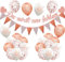 Wir Werden Dich Vermissen Deko - 26 pcs Abschiedsparty Deko Enthalten Du Wirst Uns Fehlen Banner Roségold Good Luck Luftballons Konfetti Latexballons für Ruhestand Abschieds Kollegen Jobwechsel Deko
