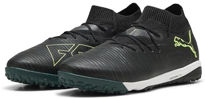 PUMA Erwachsene Future 8 PRO Cage Fußballschuhe 39, Black Fizzy Light Green Terrain Yellow