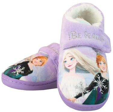 Disney Girls Slippers Frozen Purple 2