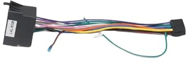 Cadre Radio Lecteur DVD de Voiture Convient pour Peugeot 406 1999-2004 (9 Pouces) Fascias d'autoradio 2 DIN Panneau d'unité Principale Installation du Cadre de Tableau de Bord(Only Cable)