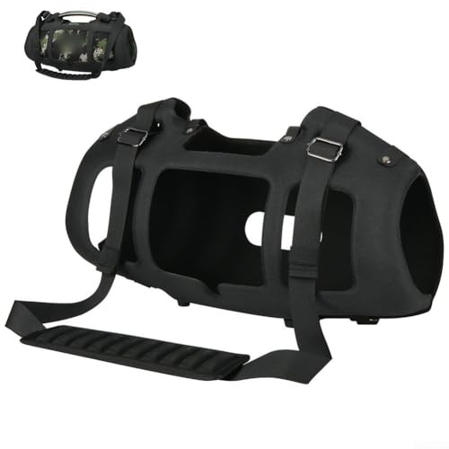 Portable Speaker Travel Carry Case,for JBL Boombox 3-Bluetooth Speaker | Hollow EVA Hard Shell Protective Pouch, Equipped, Storage Bag for Outdoor Beach, Picnic and Party Activities