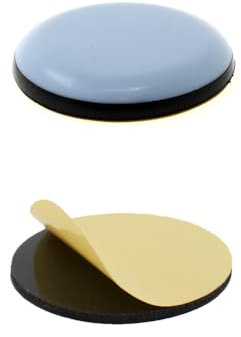 Lifeswonderful - Deslizantes Autoadhesivos de PTFE Teflón para Muebles, Mesas y Sillas - Varios Tamaños Disponibles (25mm, 16 pzas)