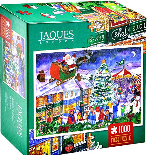Jaques of London Jigsaw Puzzles for Adults | Exclusive Christmas Jigsaw Puzzle 1000 Pieces | Unique Premium Puzzle Board | Quality Puzzle | Since 1975