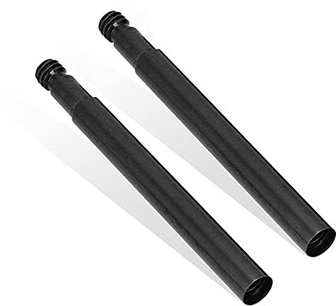 2Pcs Valve Extender , 60mm Fahrrad Presta Valve Extender Innenreifen Ventilverlängerung(schwarz)