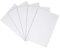 sourcing map Wellkunststoffplatten, 3 mm, weiß, blanko, Schilder, 20,3 x 30,5 cm, wasserdicht, blanko, 5 Stück