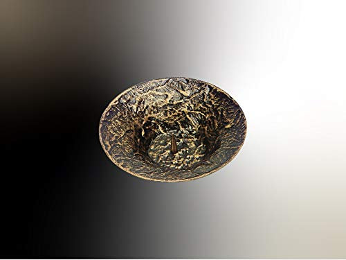 Henecka -Geschenkidee- Sakramentenleuchter; Kerzenständer für Marienkerze Kunstguss Antik Bronze gefärbt; Kerzendorn aus Messing (Kerzenleuchter -1 Stück-)