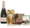 Lanson Le Rose Champagne 75cl And Chocolates Hamper 75cl 12.5% abv