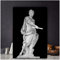 Crazystore Poster Kunstwerk 40x60 cm Rahmenlos Schwarzweiß Römischer Kaiser Julius Skulptur Caesar Statue Poster Wandkunst Bild Wohnzimmerdekoration
