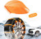 12 PCS Schneeketten Auto Anti-Rutsch Kabelbinder Universal Reifen Traktionskette