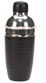 Hogar y Mas COCTELERA Negra INOX 450 ML