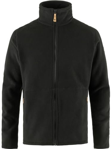 Fjällräven Herren Sten Fleecejacke, Black, XS