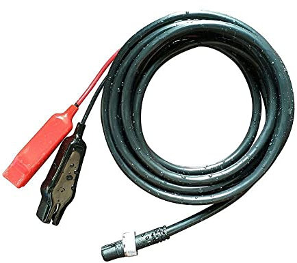 PLGEBR Cordon d'alimentation pour Daiwa/moulinets de pêche électriques Câble d'alimentation de batterie Connecteurs K6t6 Double câble