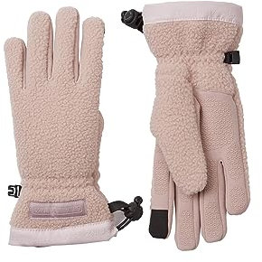 SEALSKINZ Hoveton Damen-Handschuhe aus Sherpa-Fleece, wasserdicht, für kalte Witterung, rosa, Größe L