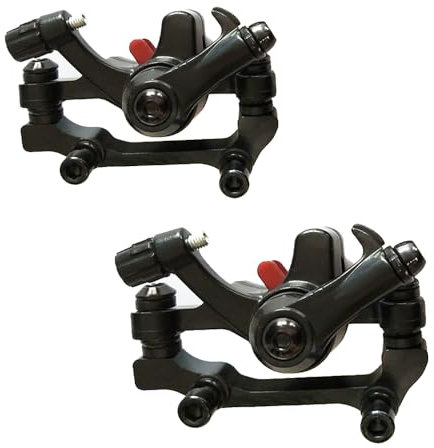 2 Pcs Disc Brake Sets Universal Front and Rear Disc Brakes Wear Disc Brake Caliper Set Resistant Bike Hydraulic Disc Brakes for Most Standard Mountain Bikes Road Bike(without rotor)