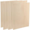 LEXININ 6 PCS 2mm Basswood Sheet, 30 x 40cm Wood Rectangle Board, Unfinished Plywood Sheet for Arts Crafts Wood Engraving