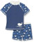 Playshoes Unisex Kinder UV-Schutz Bade-Set zweiteilig Schwimmshirt Badeshorts Badebekleidung, Wal, 74/80