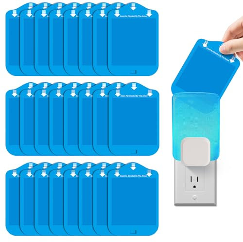 Qualirey Lot de 25 cartouches de rechange pour piège à mouches Raid/STEM/Wondercide - Recharges de colle forte pour pièges à mouches et insectes - Piège à moucherons d'intérieur